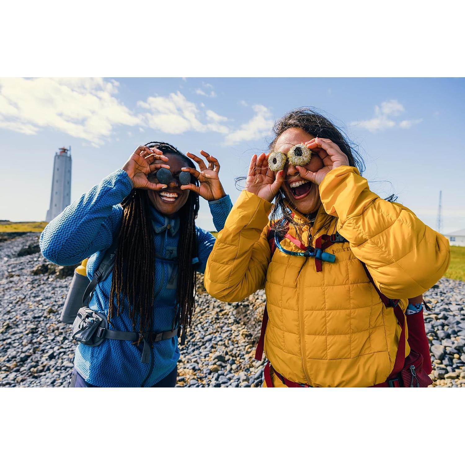 Maya 25L Women's Day Hiking Backpack, Ventilated Backpanel, Built-In Hydration Attachment for Water Bladder (Reservoir Not Included), One Size Fits All, Storm Blue