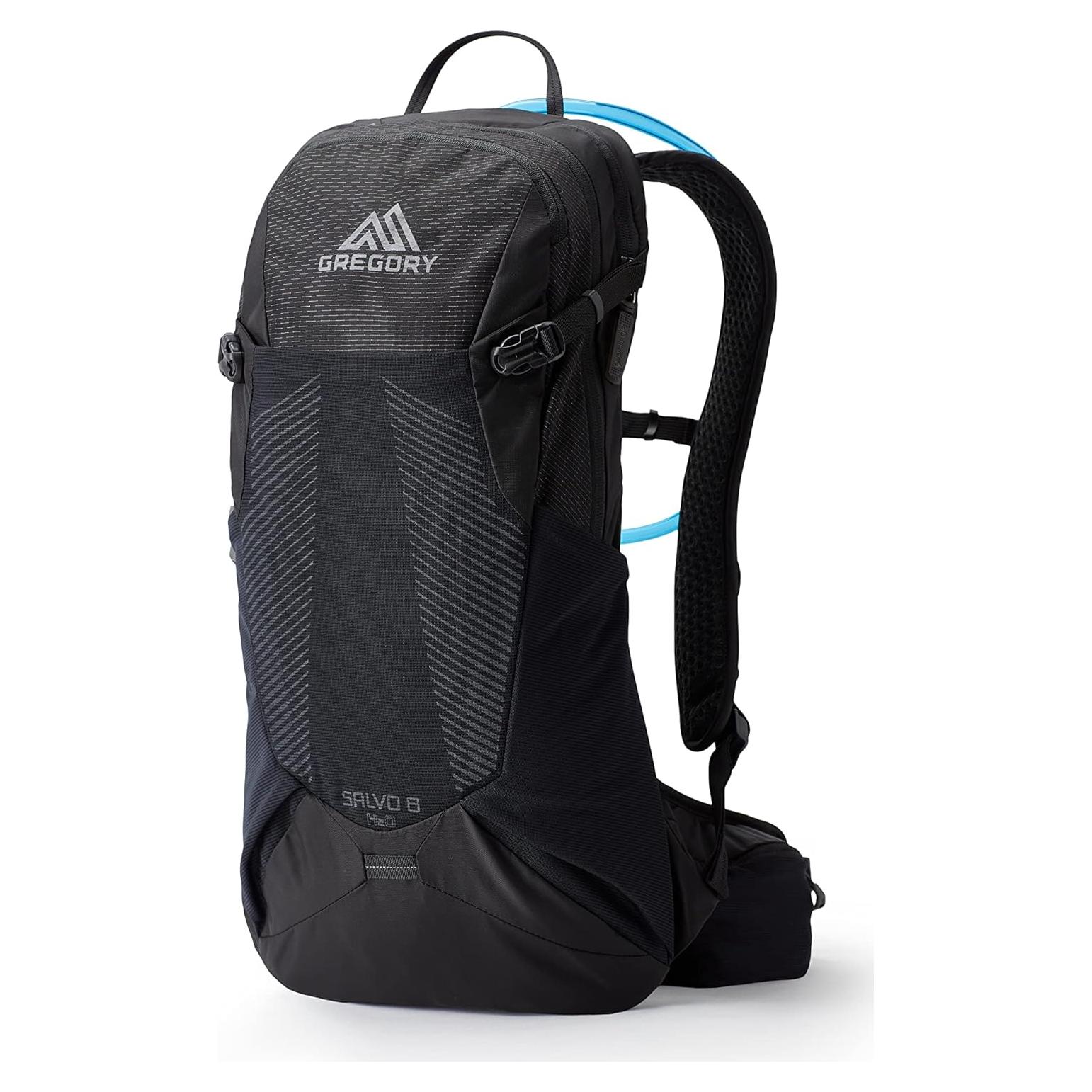 Mochila Unisex Gregory Salvo 8L H2O con Reservorio 3L Negra