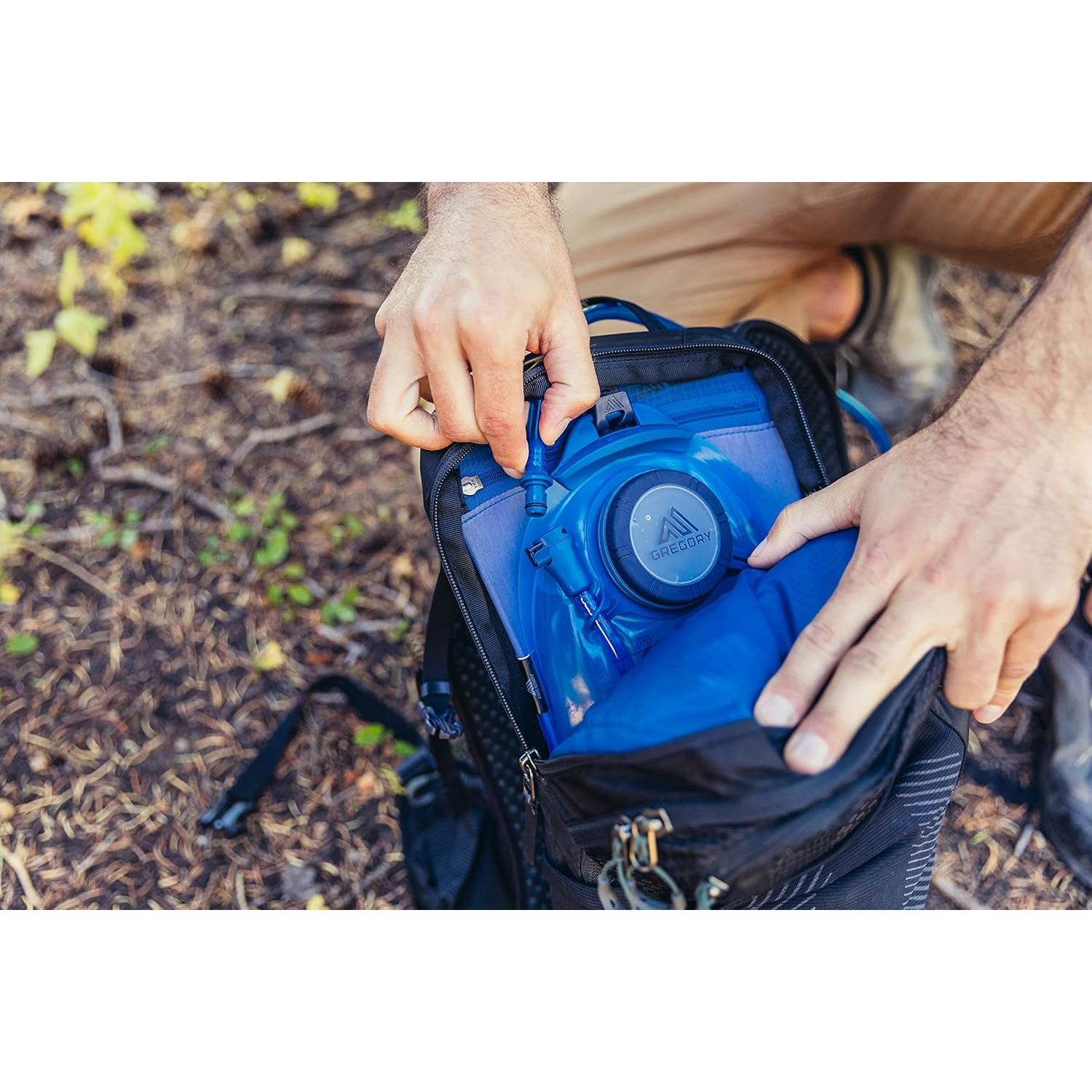 Mochila Unisex Gregory Salvo 8L H2O con Reservorio 3L Negra