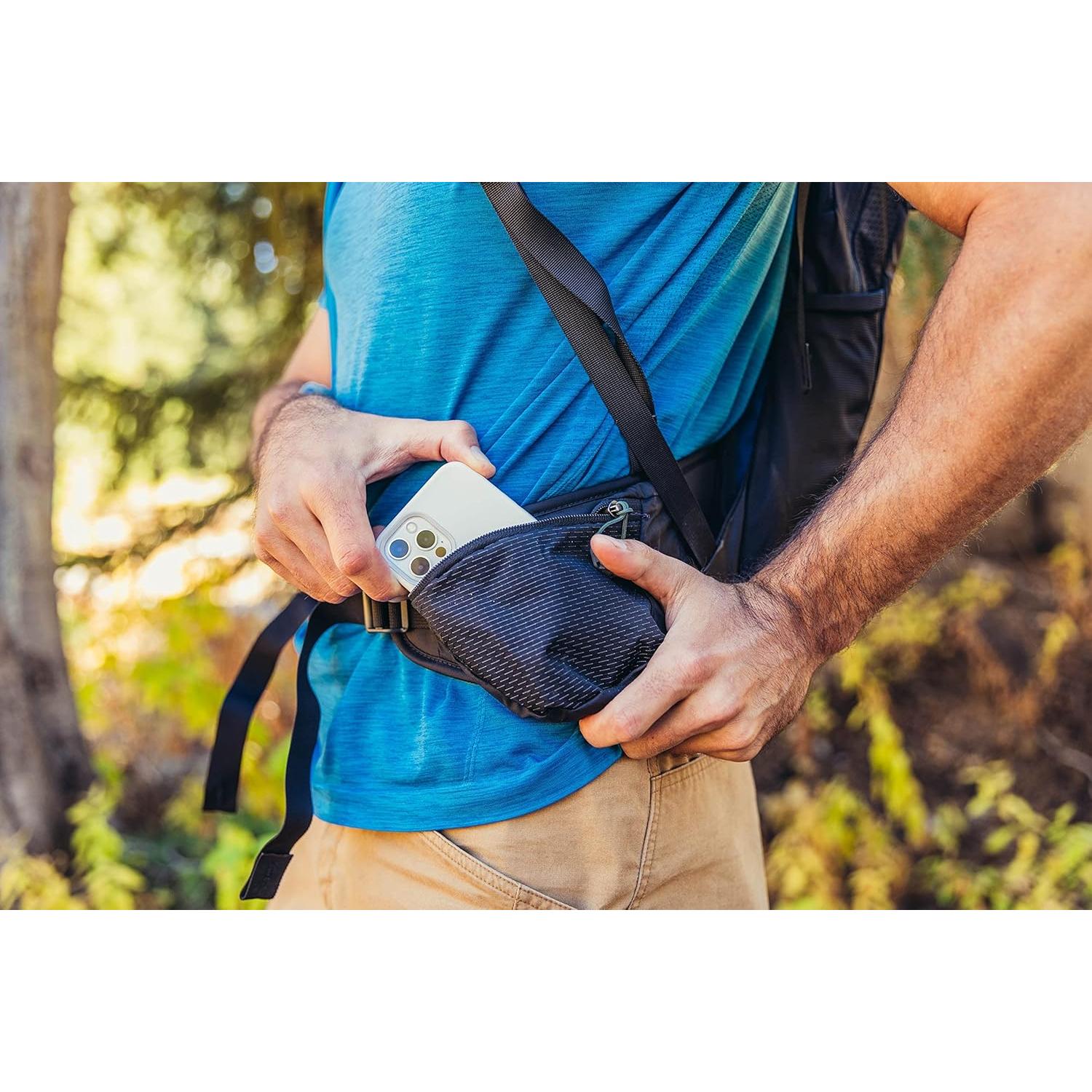 Mochila Unisex Gregory Salvo 8L H2O con Reservorio 3L Negra