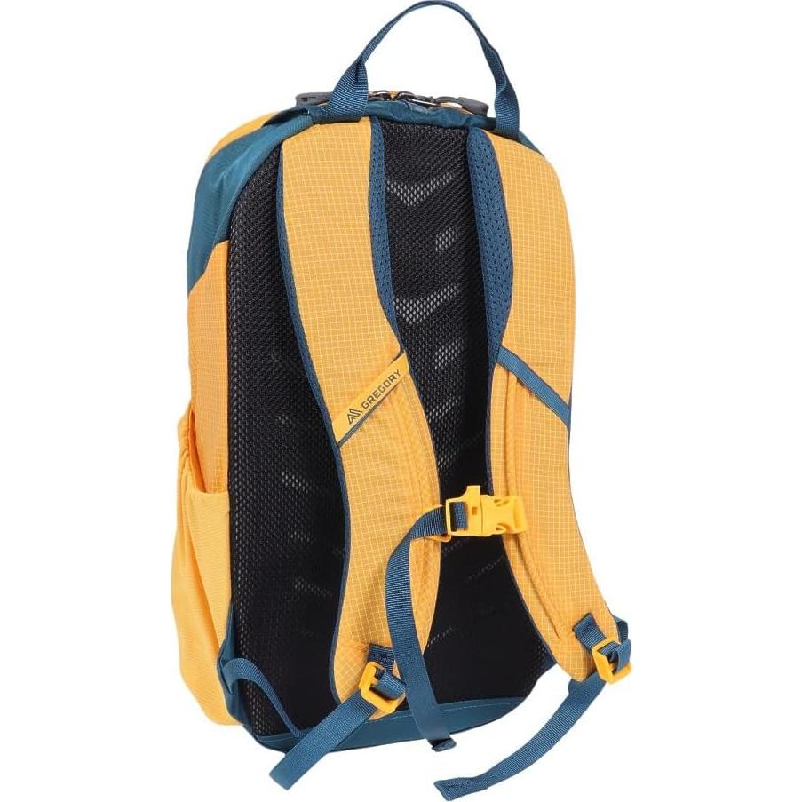 Wander 12L Unisex Youth Hiking Backpack, One Size Fits All, Aqua Yellow