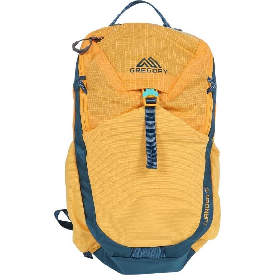 Wander 12L Unisex Youth Hiking Backpack, One Size Fits All, Aqua Yellow