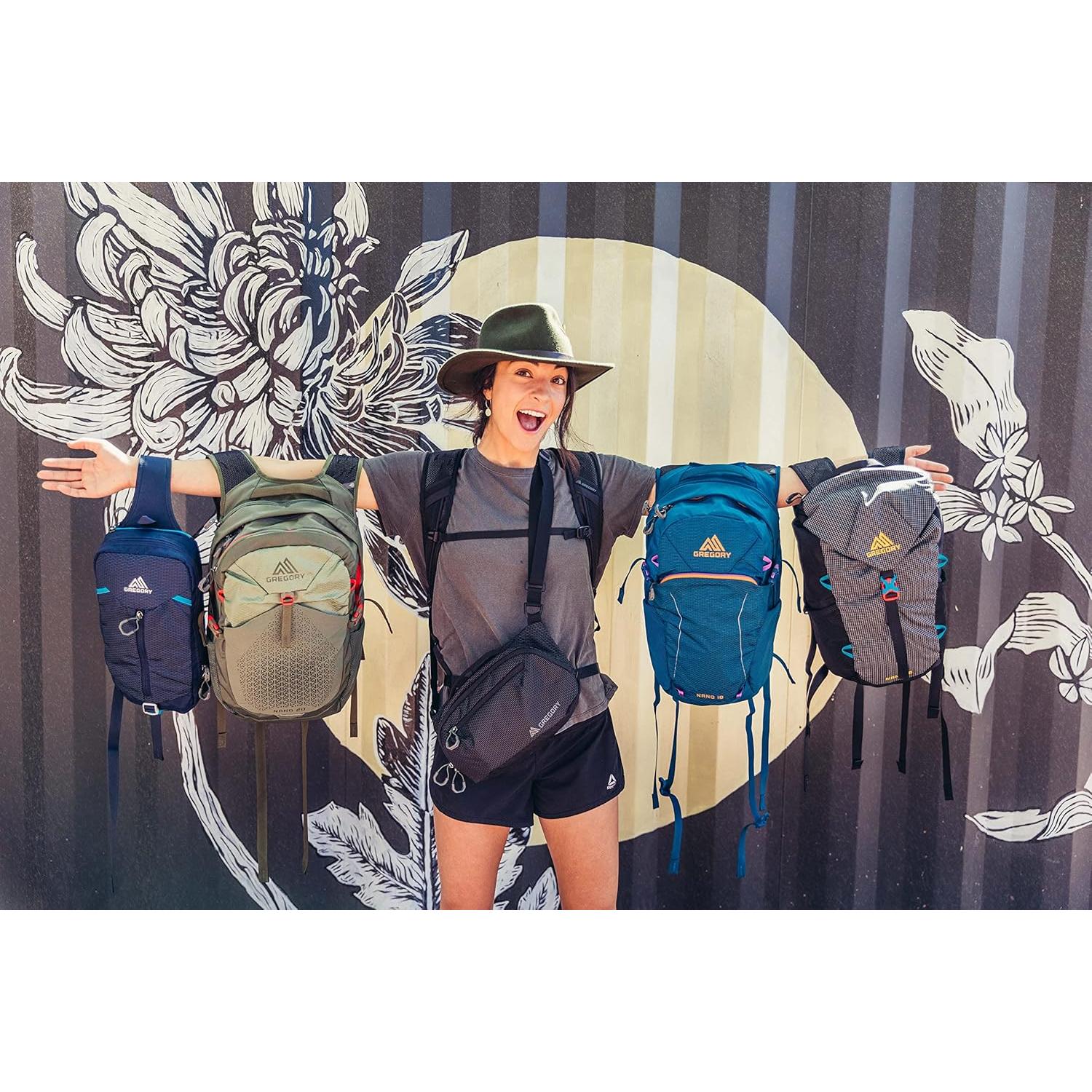 Nano 20L Unisex Day Hiking/Commuter/Active Travel Backpack, Breathable Backpanel, Hydration Port, One Size Fits All, Icon Teal