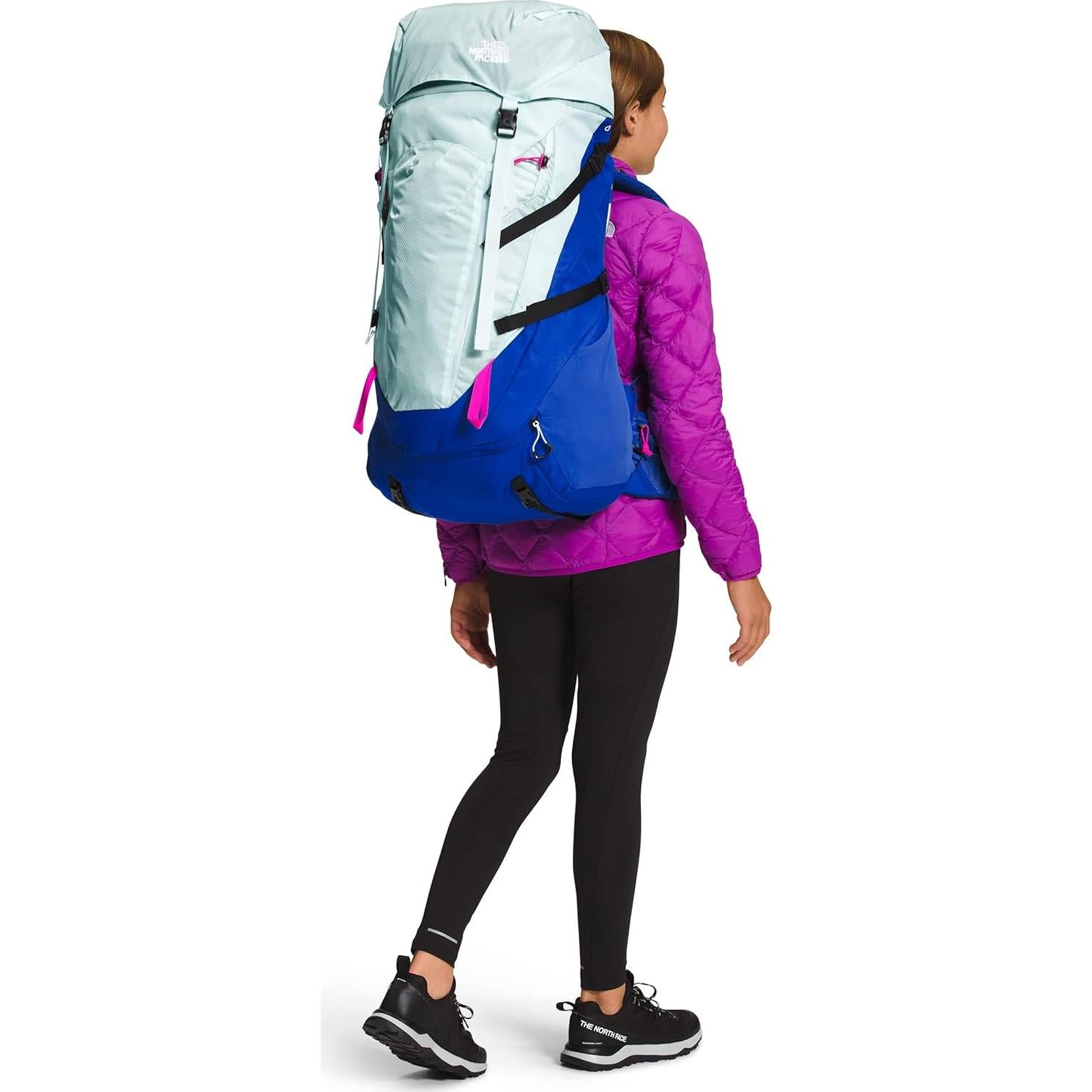 Mochila de Senderismo The North Face Youth Terra 55L Azul