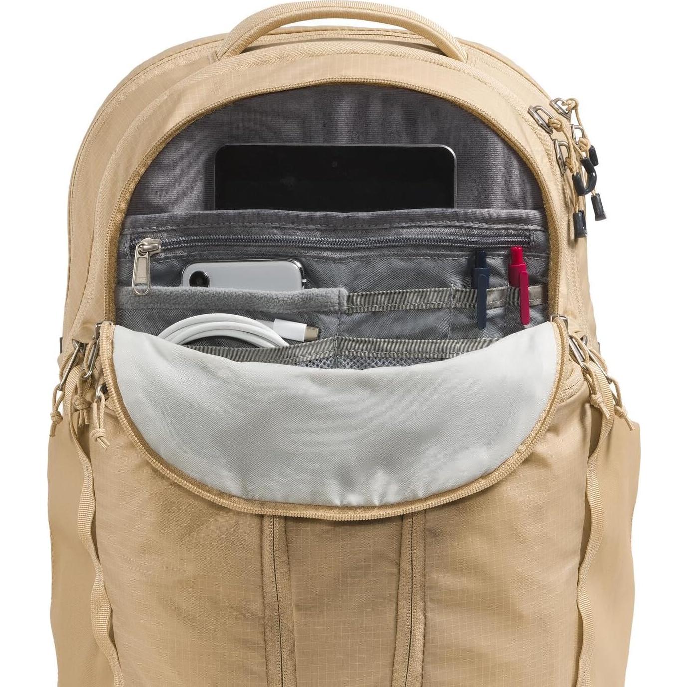 THE NORTH FACE Women's Surge Commuter Laptop Backpack - PFAS Free, Khaki Stone, One Size