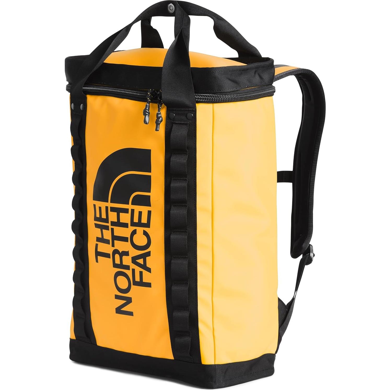 Mochila The North Face Explore Fusebox 26L Unisex Oro Negro