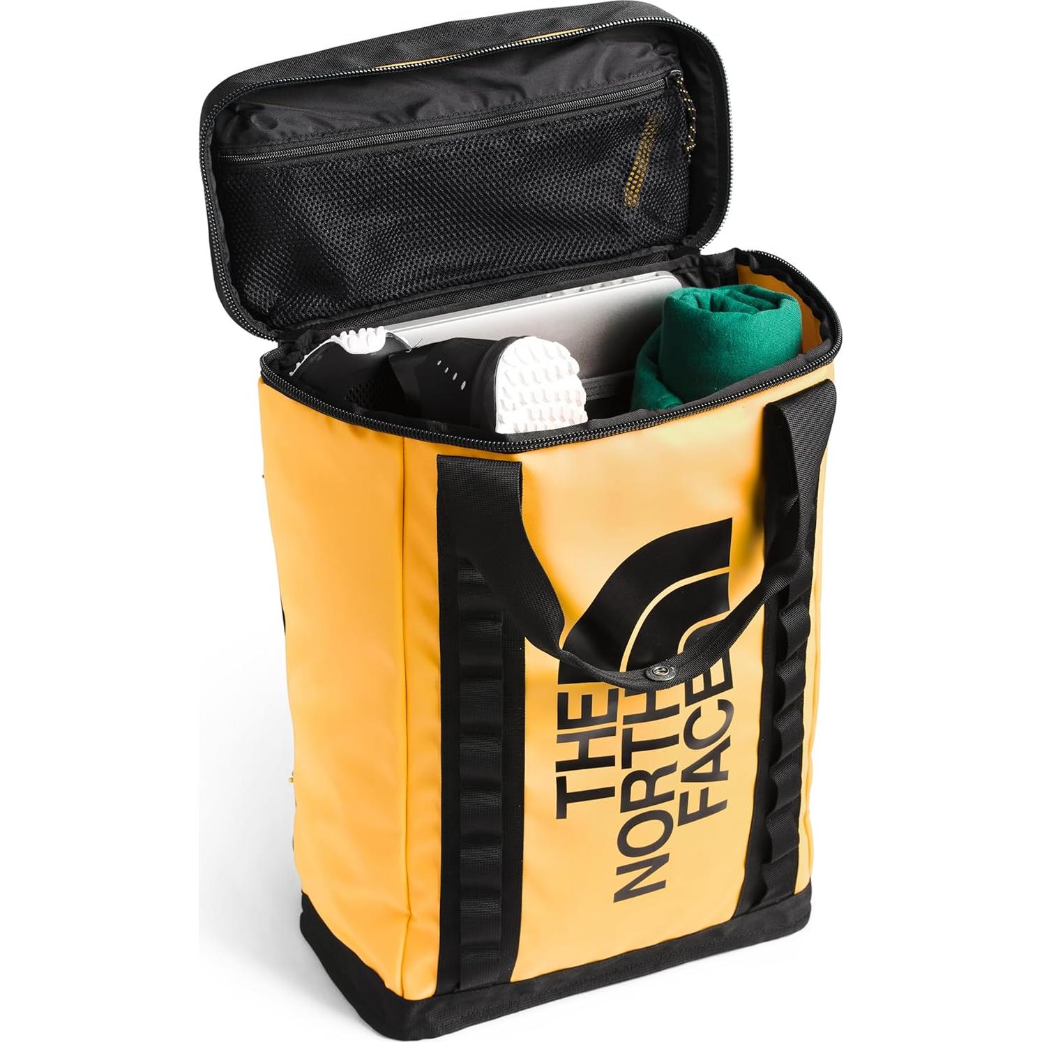 Mochila The North Face Explore Fusebox 26L Unisex Oro Negro