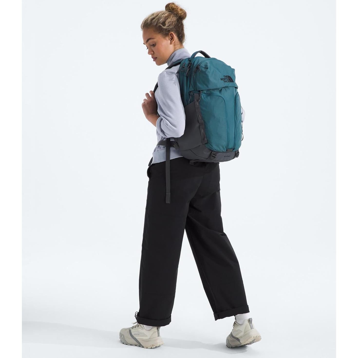 Mochila para Portátil The North Face Surge 31L Gris Antracita