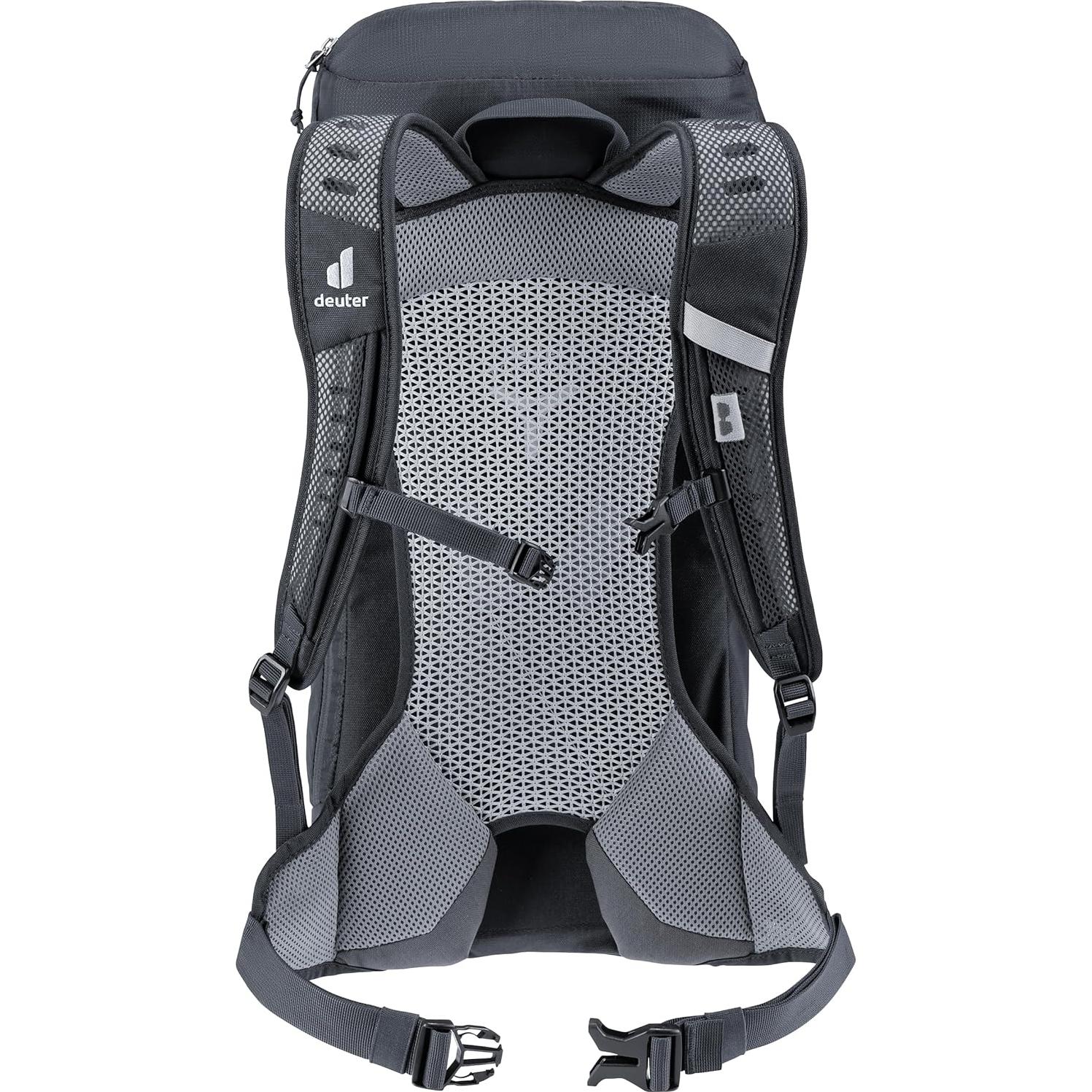 AC Lite 16L Hiking & Daypack Backpack with Steel Frame & Superior Breathability - Black