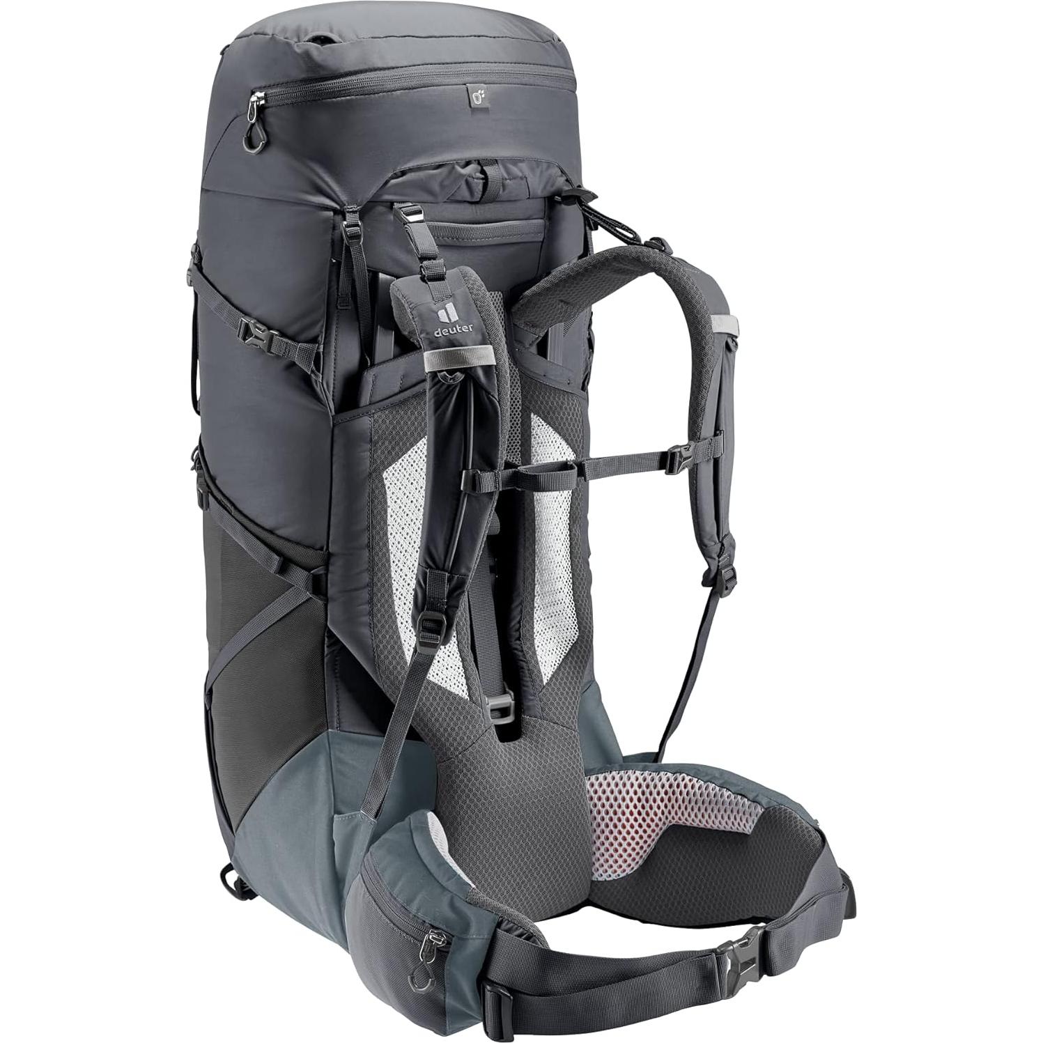 Deuter Aircontact Core 50+10L Hiking Backpack - Graphite-Shale