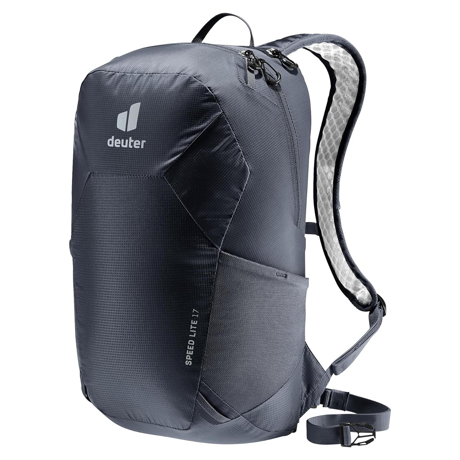 Mochila Deuter Speed Lite 17L Negra para Excursionismo
