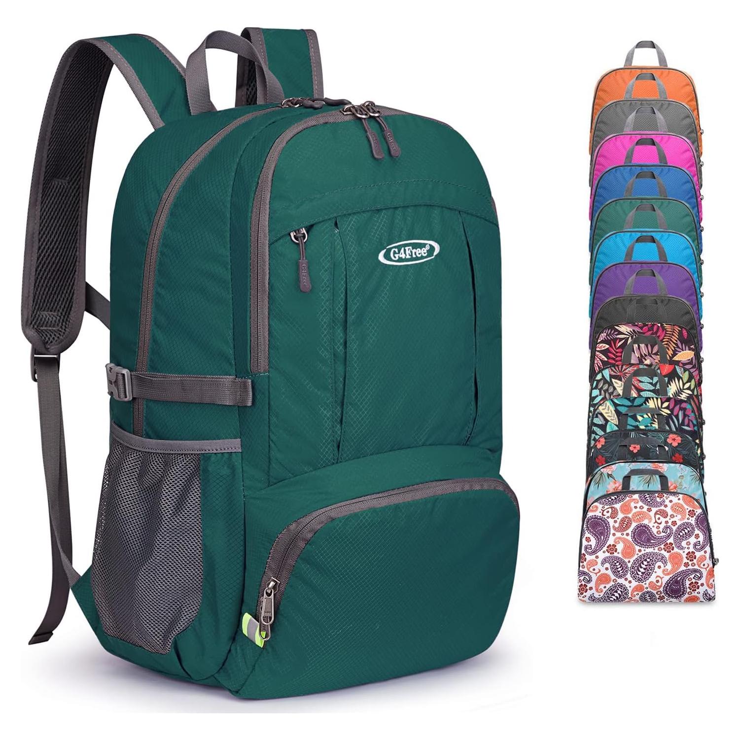 Mochila Plegable G4Free 40L Impermeable para Senderismo