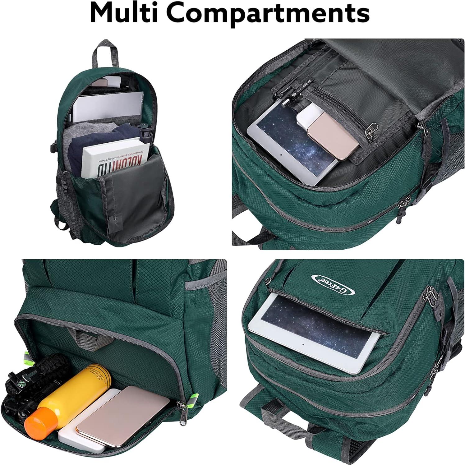 Mochila Plegable G4Free 40L Impermeable para Senderismo