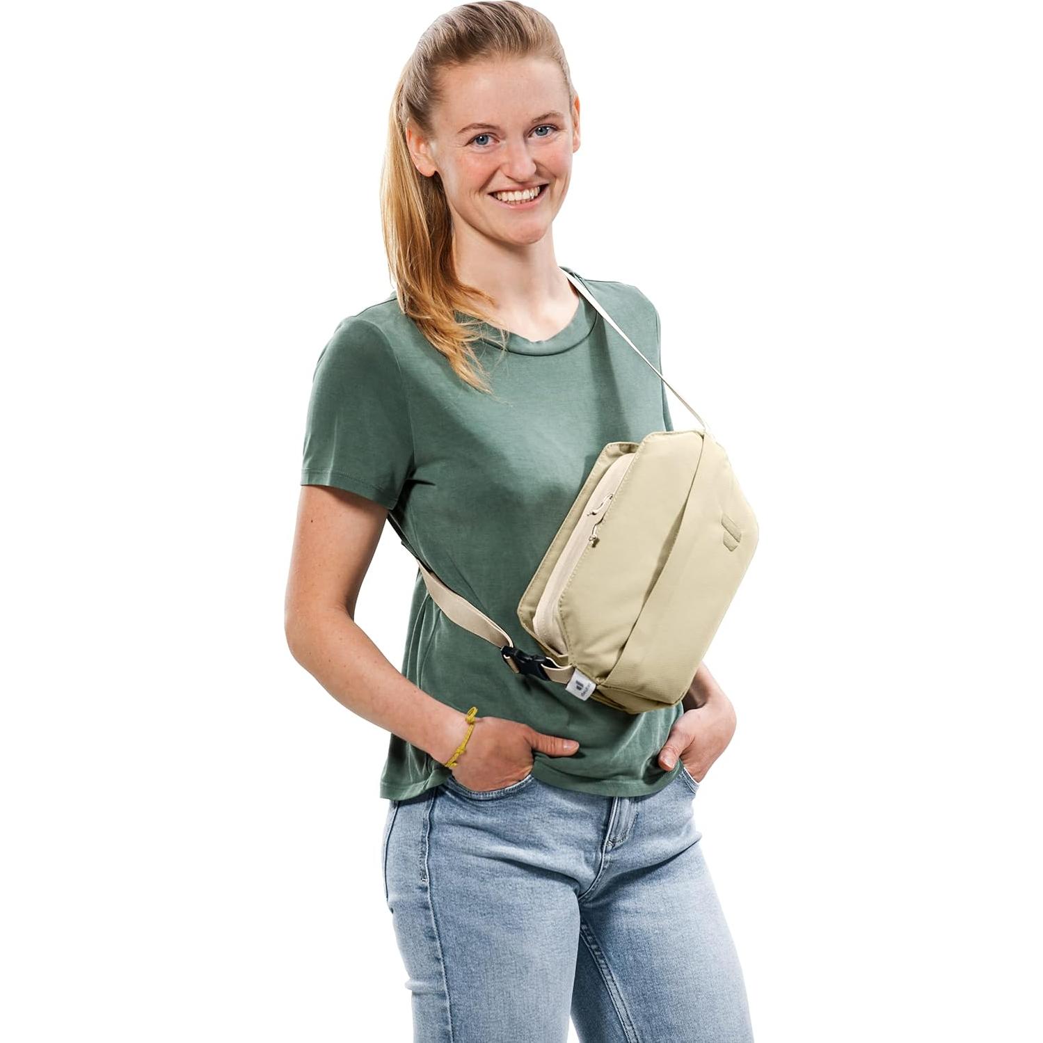 Mochila Bandolera Deuter Unisex 2L para Viajes y Uso Diario