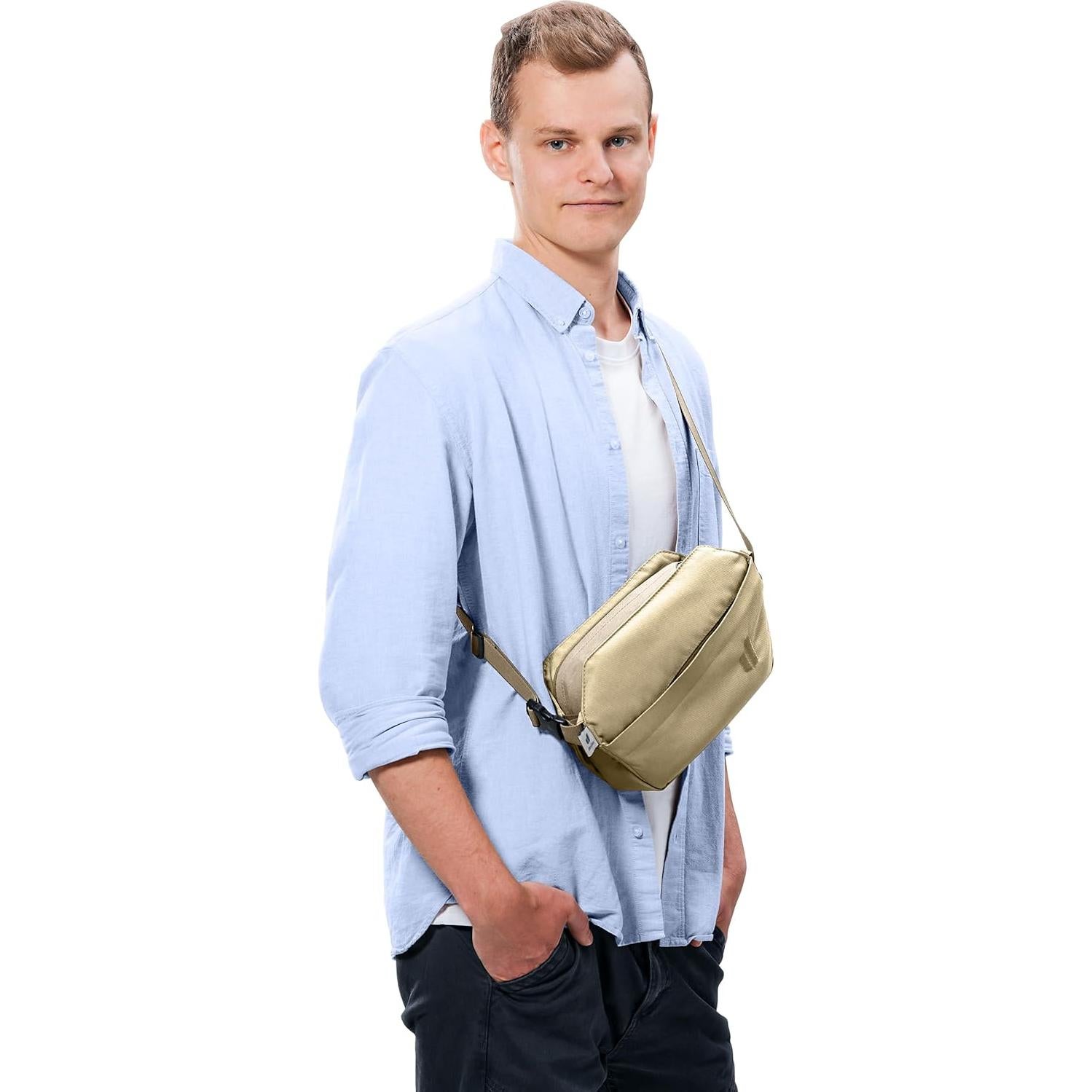 Mochila Bandolera Deuter Unisex 2L para Viajes y Uso Diario