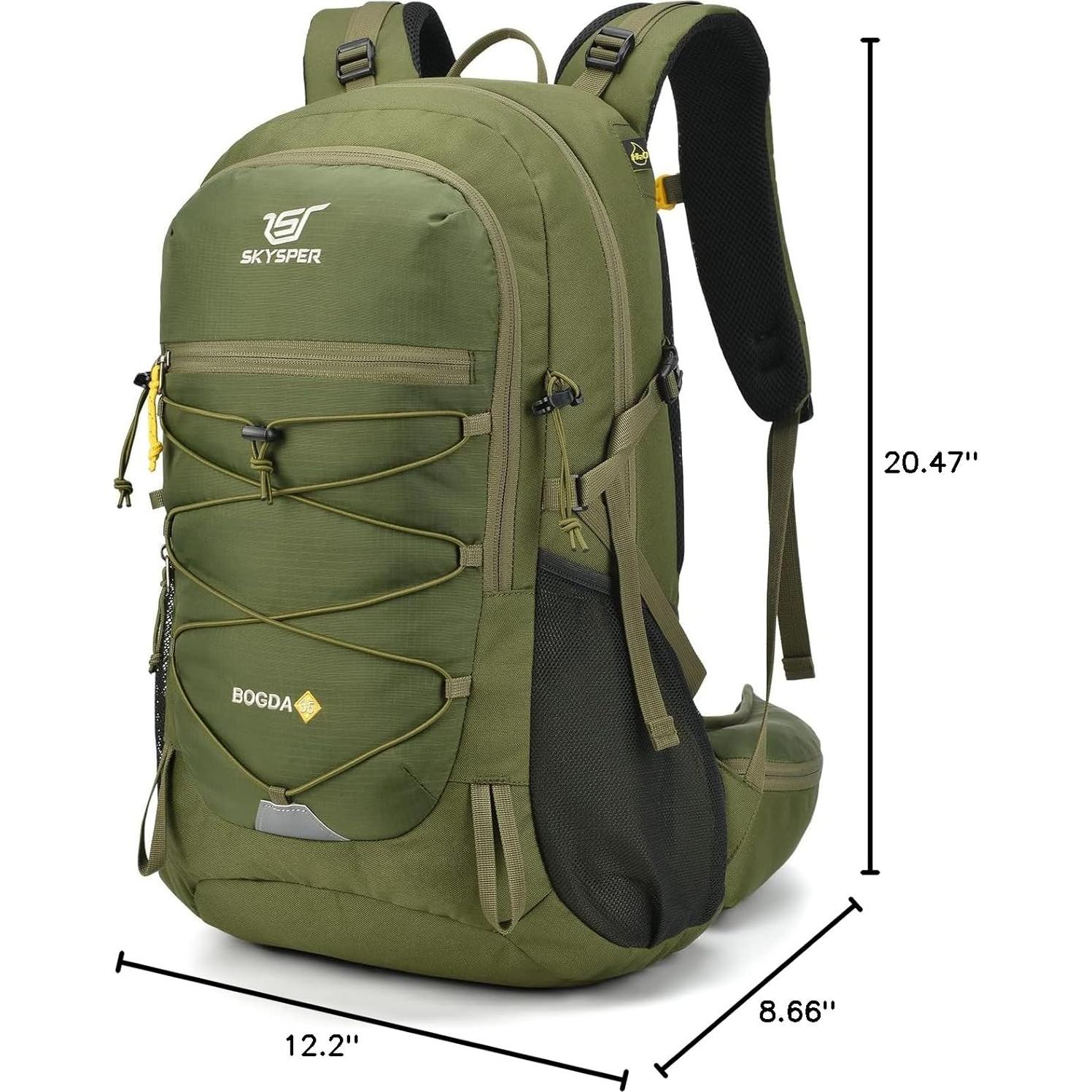 Mochila de Senderismo SKYSPER 35L Impermeable Unisex