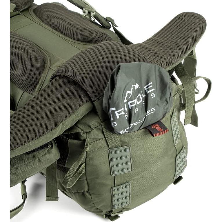 Mochila de Trekking Tripole Gears Colonel 95L Verde Ejército