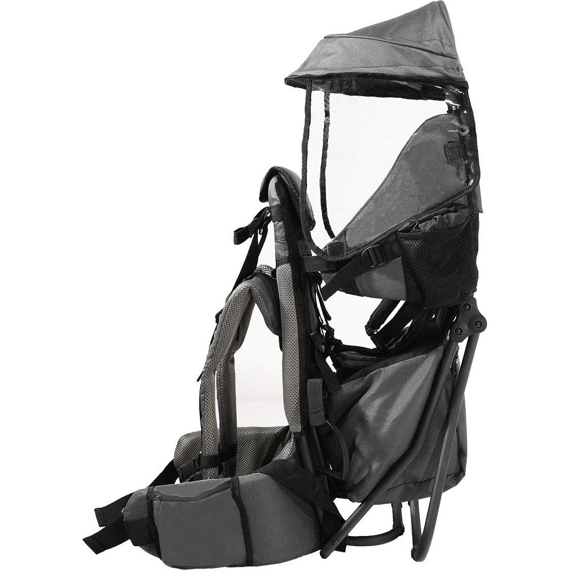 Mochila Portabebés ClevrPlus Gris para Senderismo, 15 kg