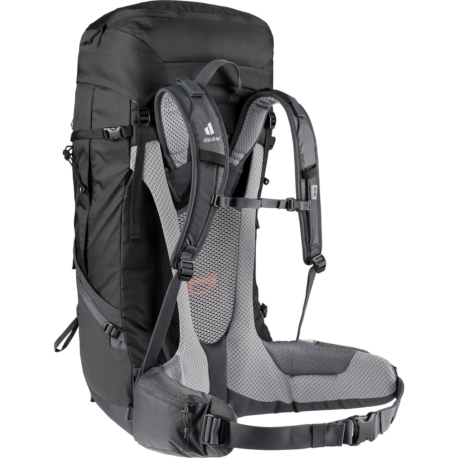 Mochila Deuter Futura Air Trek 60+10L Unisex Negro-Grafito