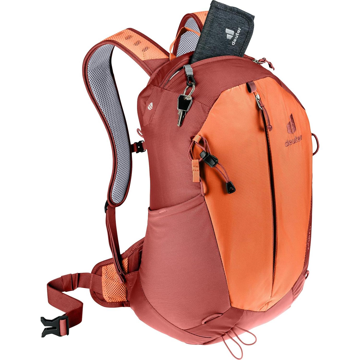 Mochila de senderismo Deuter AC Lite 17L Hombre Rojo-Pino