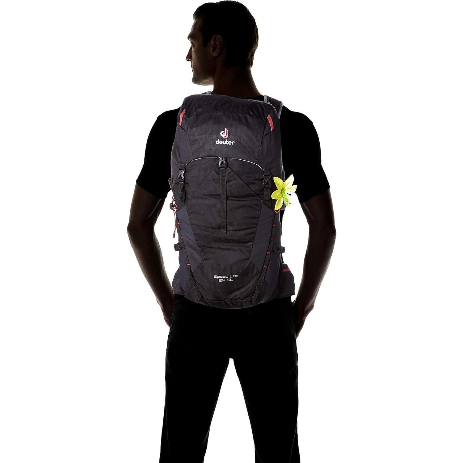 Mochila Deuter Speed Lite 24 SL Negra para Mujeres 24L