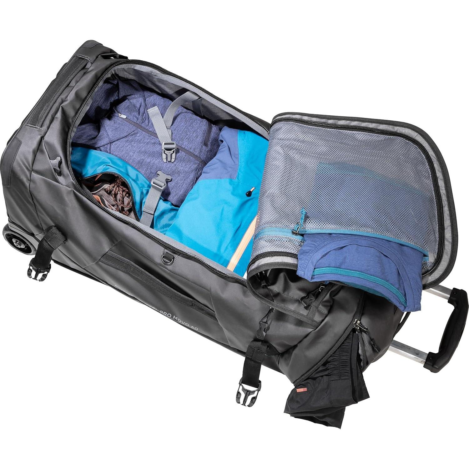 Deuter Aviant Duffel Pro Movo 90, Black, 90L