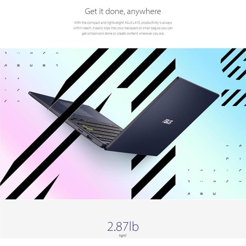 Laptop ASUS Vivobook Go 14 FHD, Intel Celeron N4500, 4GB RAM