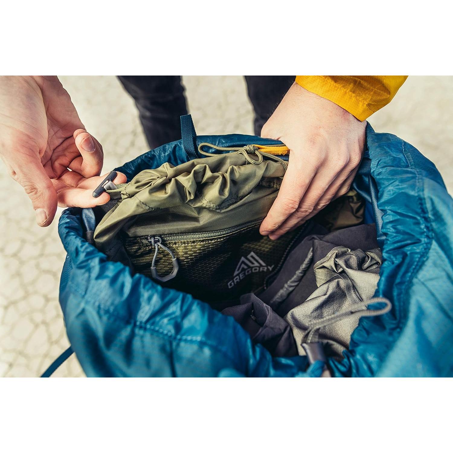 Mochila de Senderismo Gregory Maven 55L para Mujeres, Rojo