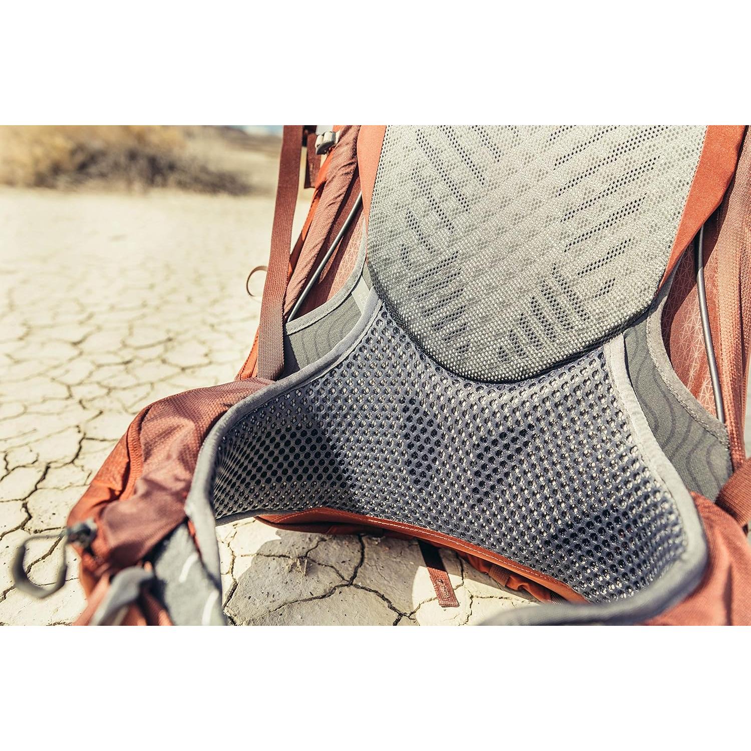 Mochila de Senderismo Gregory Maven 55L para Mujeres, Rojo