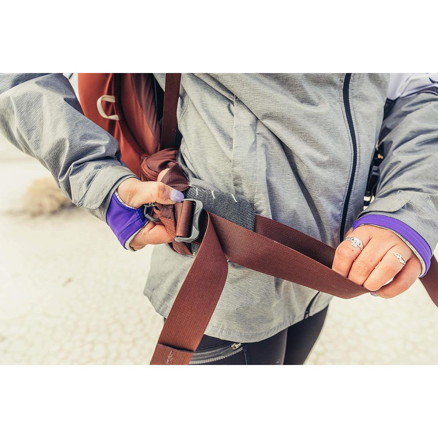 Mochila de Senderismo Gregory Maven 55L para Mujeres, Rojo