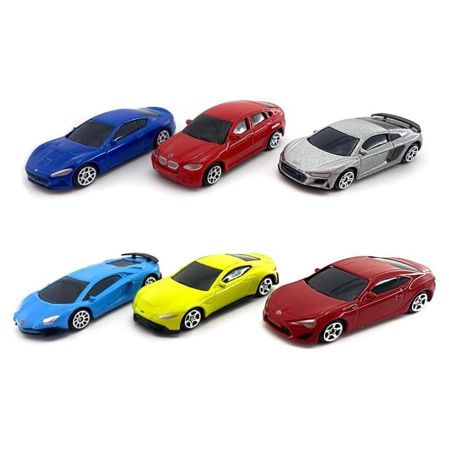 Set de 6 Coches Diecast Just For Laughs a Escala 1:64