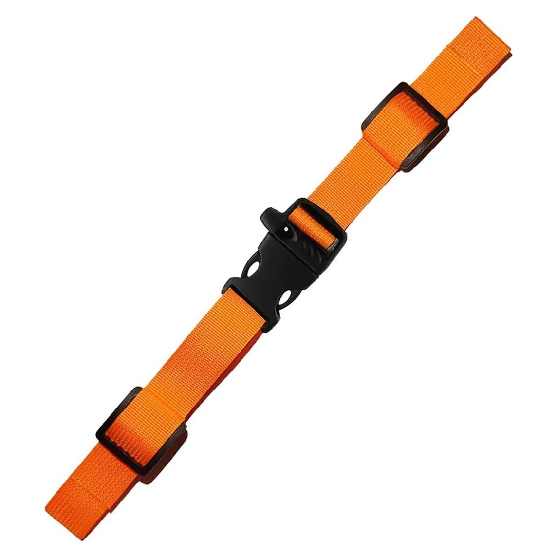 Correa de pecho ajustable para mochila con hebilla naranja