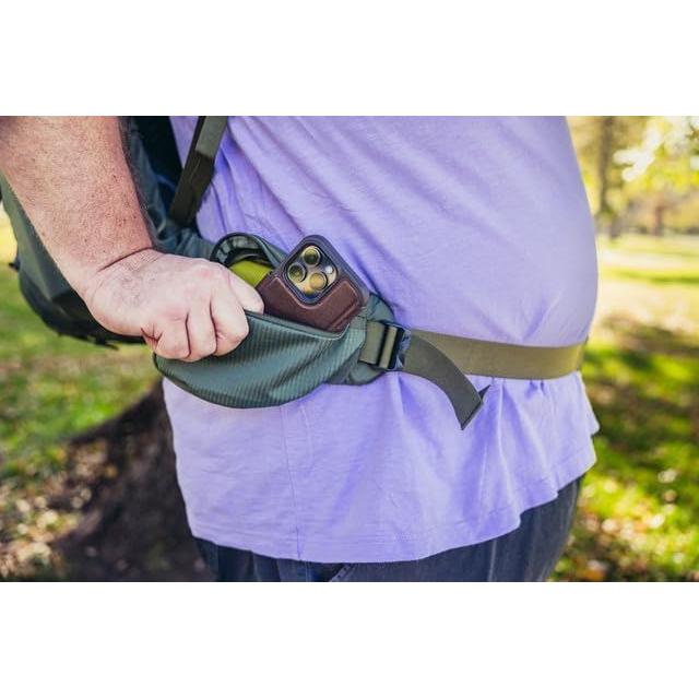 Zulu 65L Plus Size Unisex Hiking/Backpacking Pack, Freefloat Hipbelt, Internal Hydration Sleeve For Water Bladder, (Reservoir Not Included), Small/Medium Plus Size, Forage Green