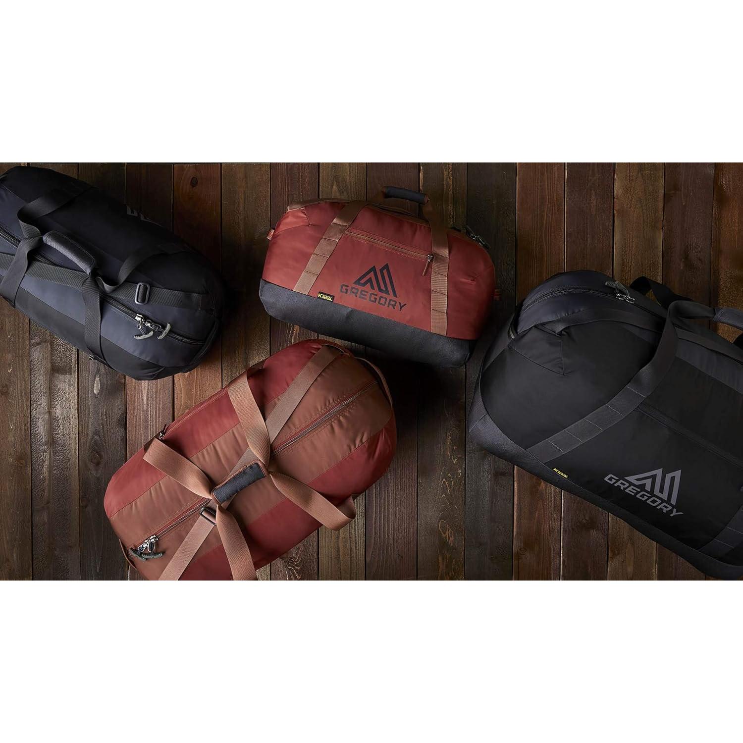 Duffel de Suministro Gregory 40L Negro Obsidiana