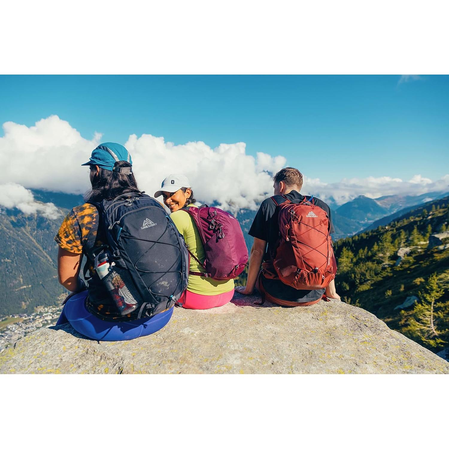 Swift 16L H2O Women's Day Hiking Backpack, Breathable Foam Backpanel, 2L Water Reservoir Included, Xeno Black