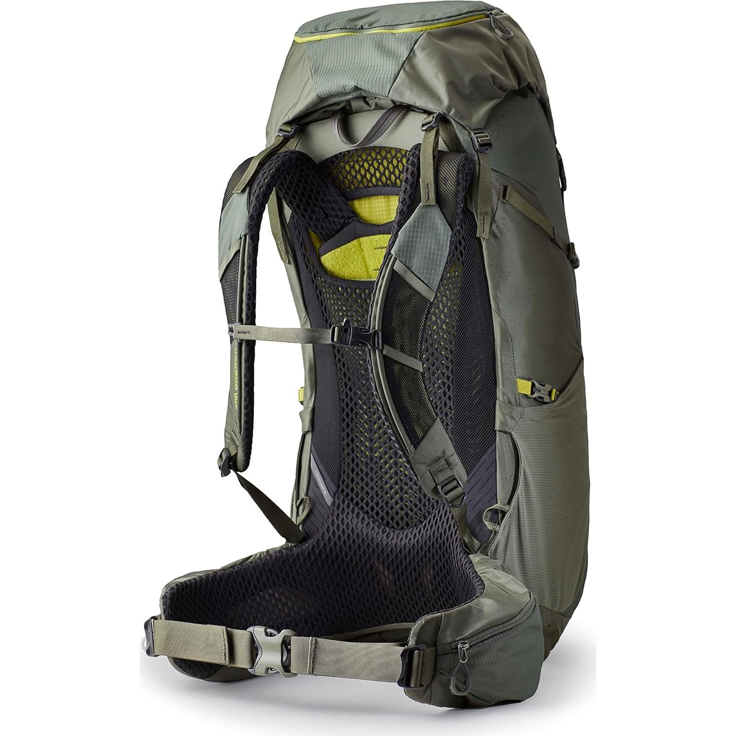 Mochila Unisex Gregory Zulu 65L para Senderismo Verde Forraje