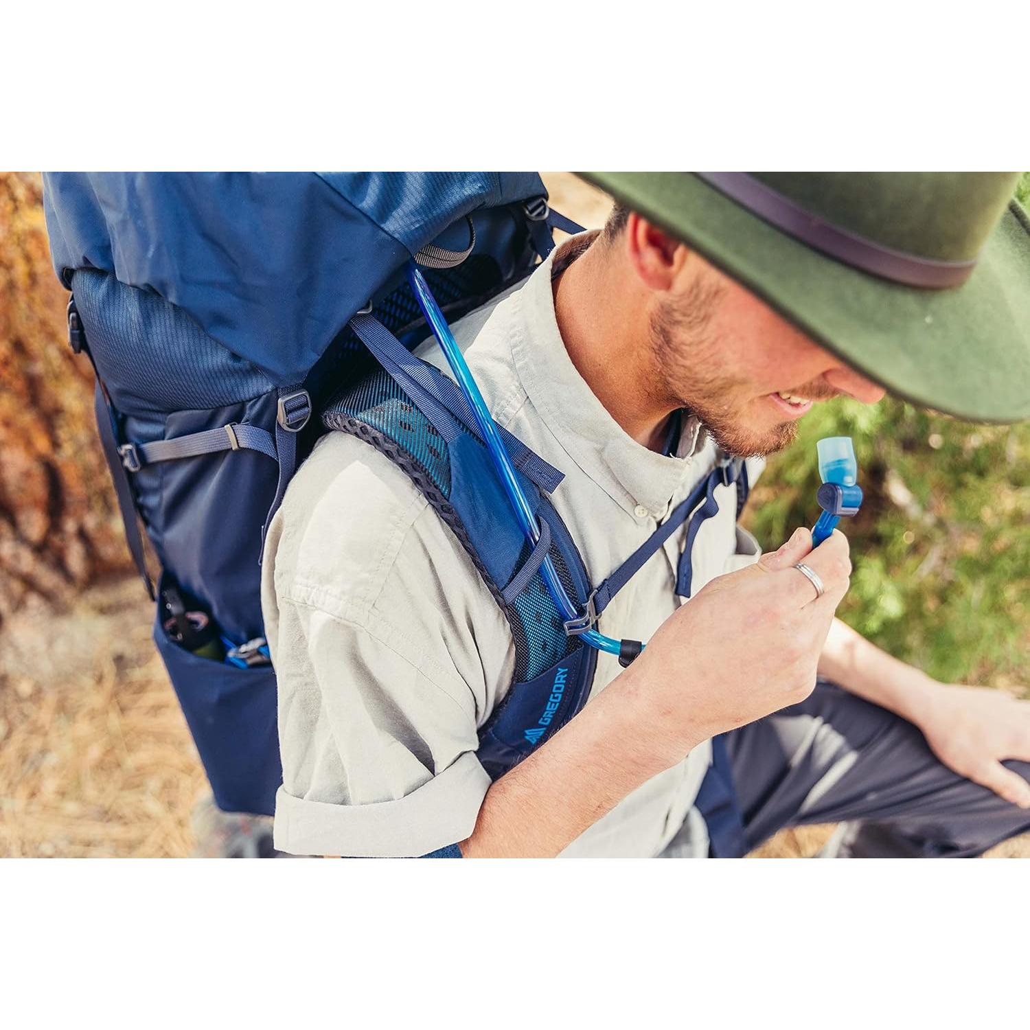 Mochila Unisex Gregory Zulu 65L para Senderismo Verde Forraje