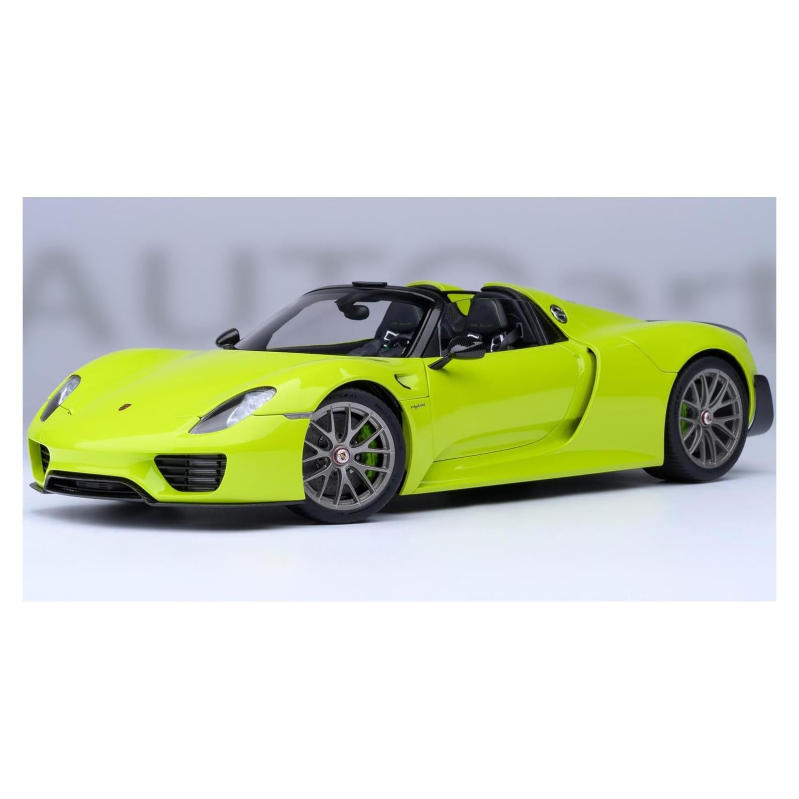 Modelo de Coche 918 Paquete Weissach Verde Ácido 1/18 AUTOart