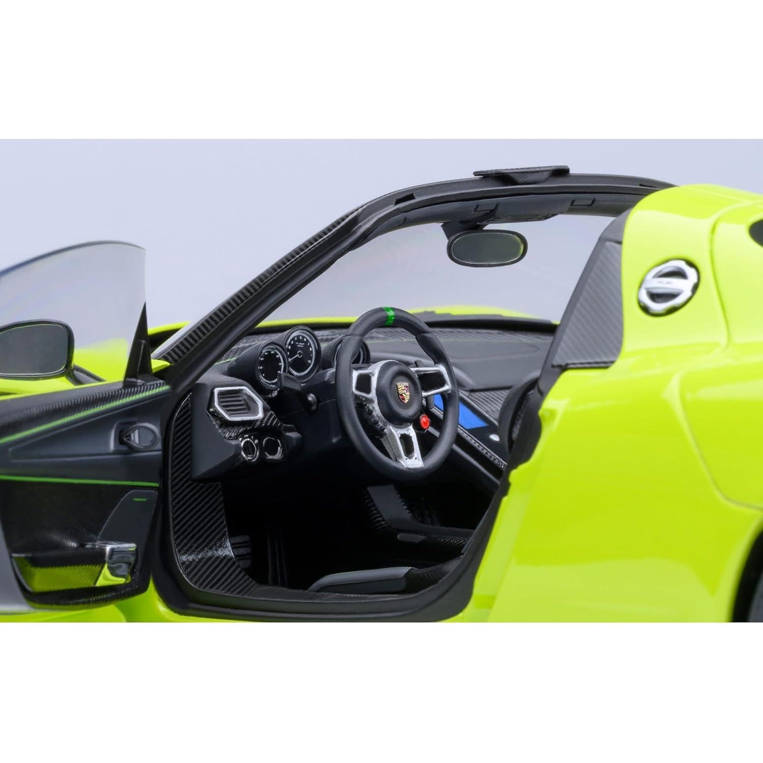 Modelo de Coche 918 Paquete Weissach Verde Ácido 1/18 AUTOart