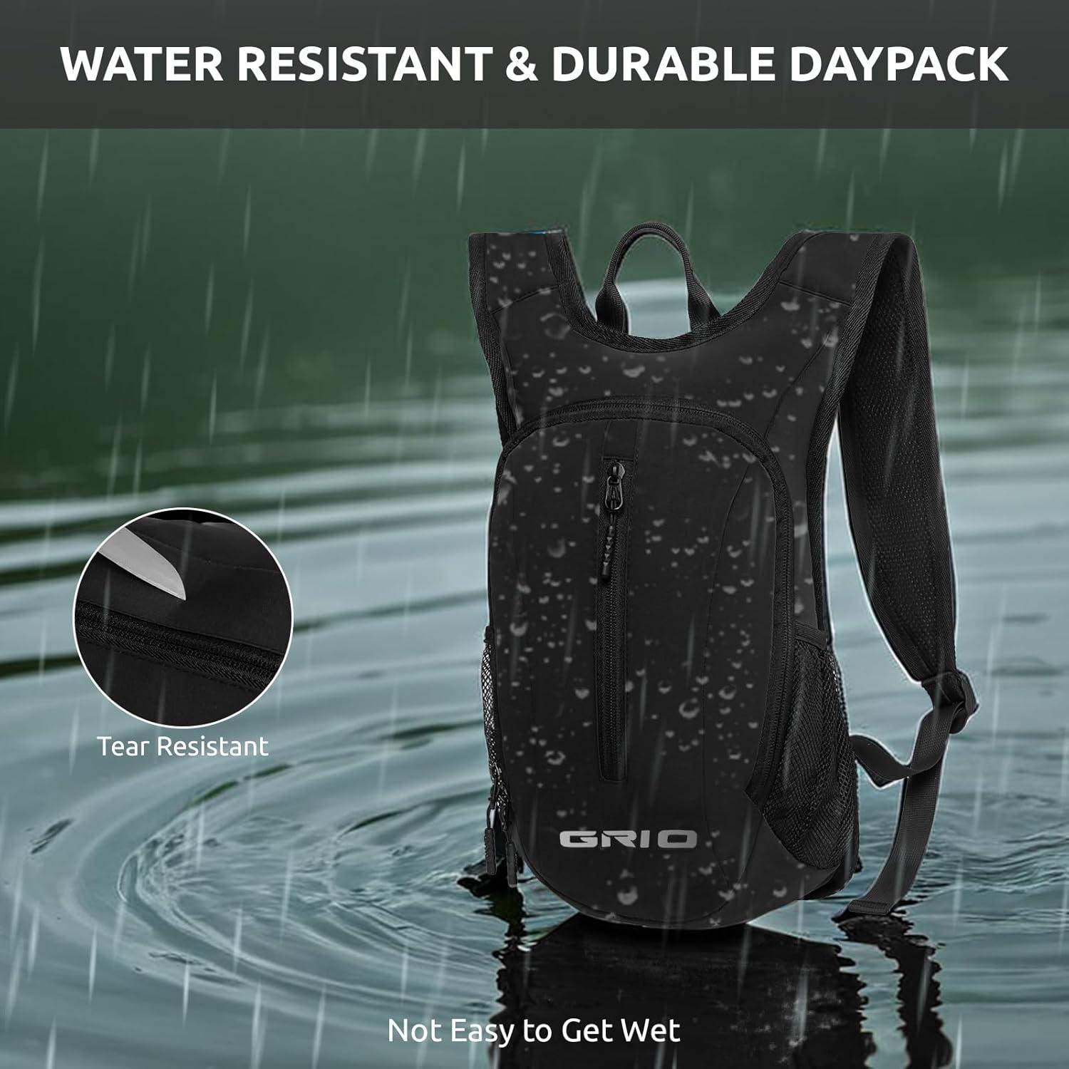 Mochila de Senderismo Plegable GRIO 15L Resistente al Agua
