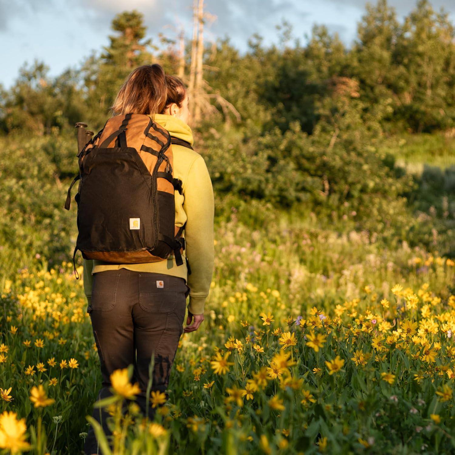 Mochila de Senderismo Carhartt 45L Nylon Repelente al Agua