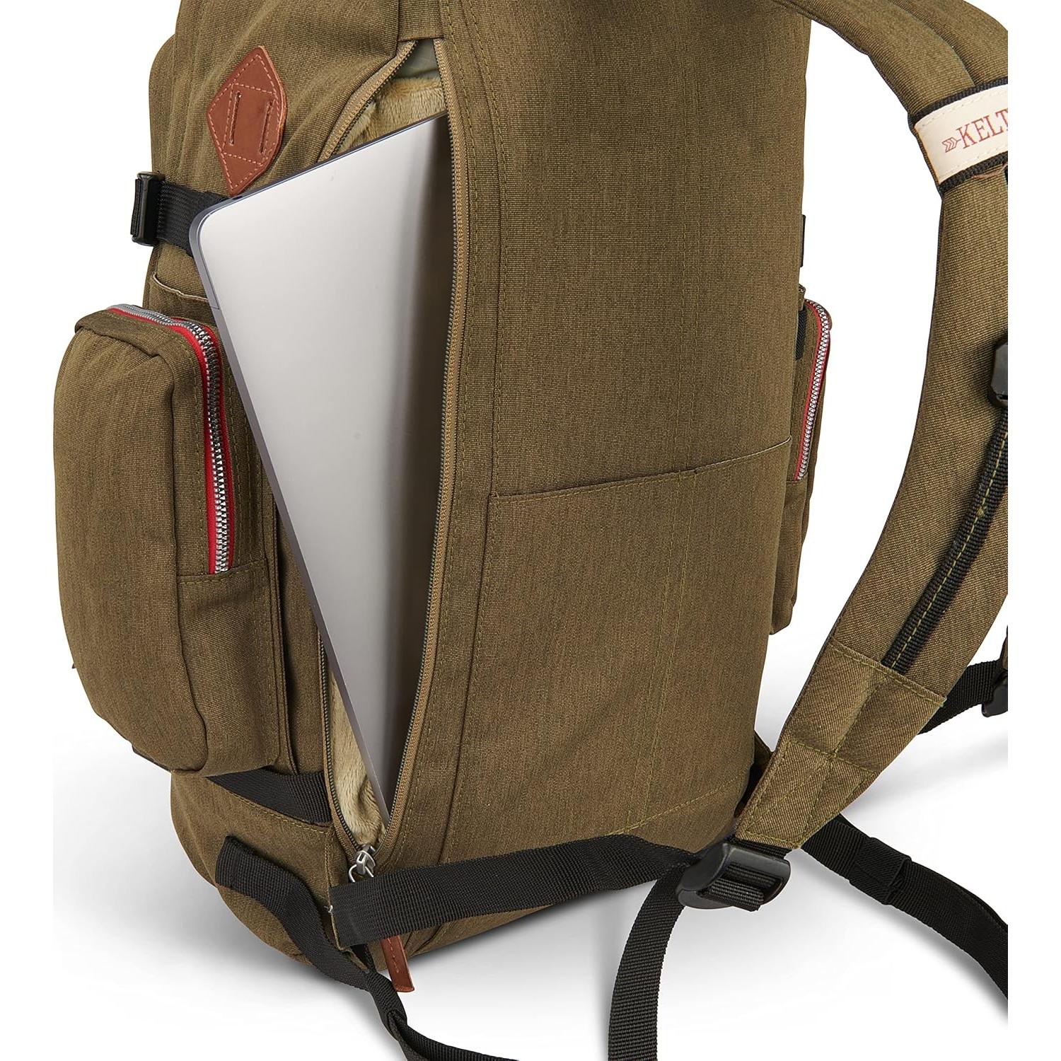 Mochila Kelty Fairbank 29L - Diseño Clásico, Acolchada para Laptop