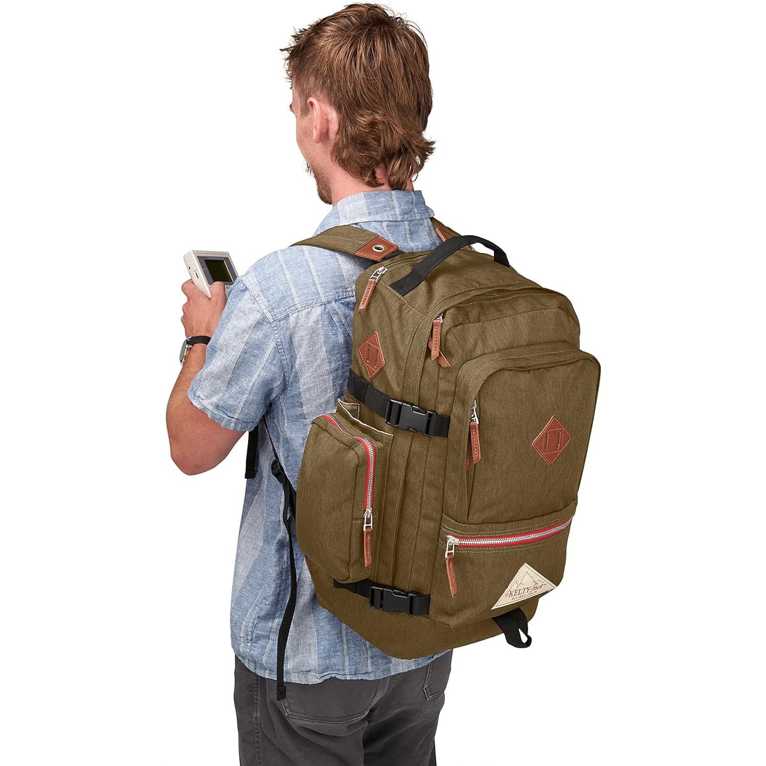 Mochila Kelty Fairbank 29L - Diseño Clásico, Acolchada para Laptop