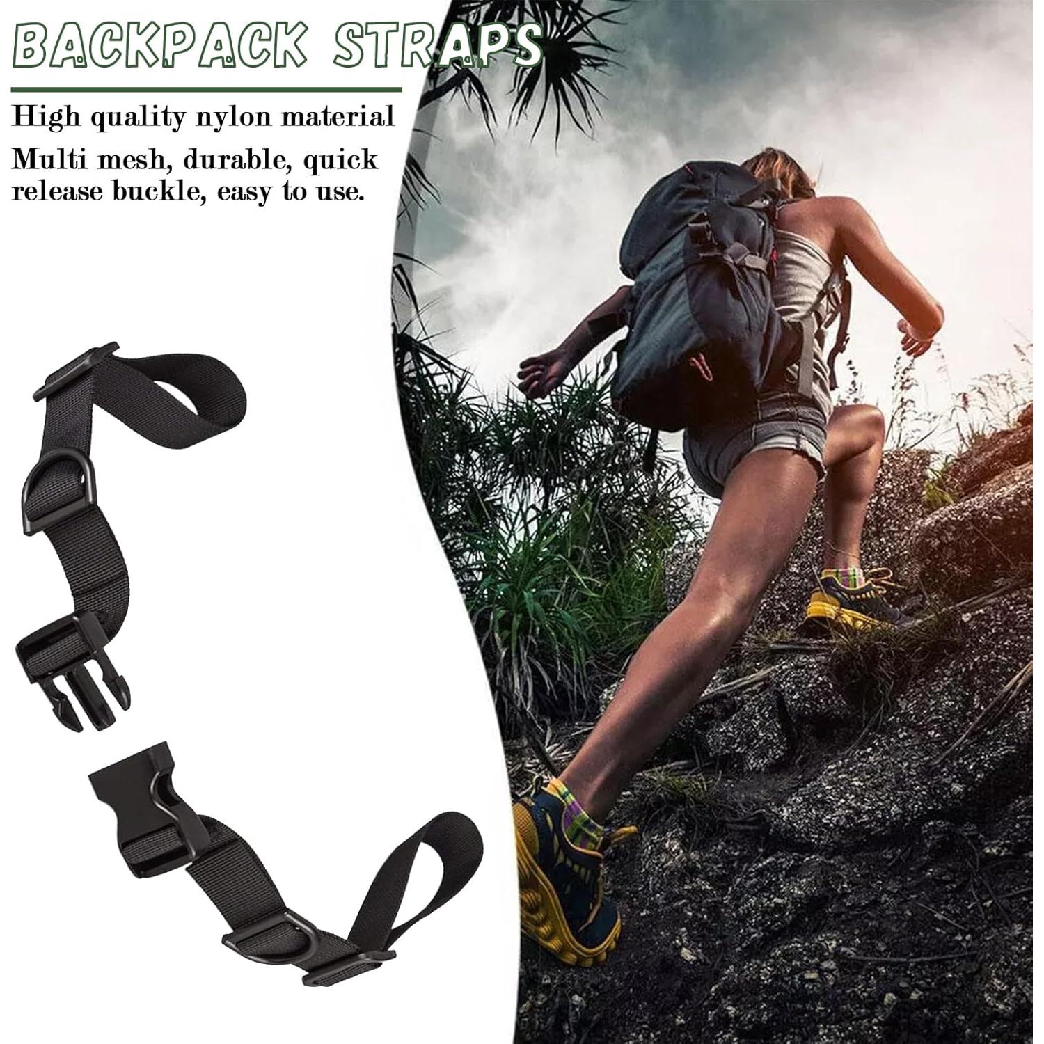 Correas de Pecho para Mochila Snmzlc US224 - Ajustables, Nylon