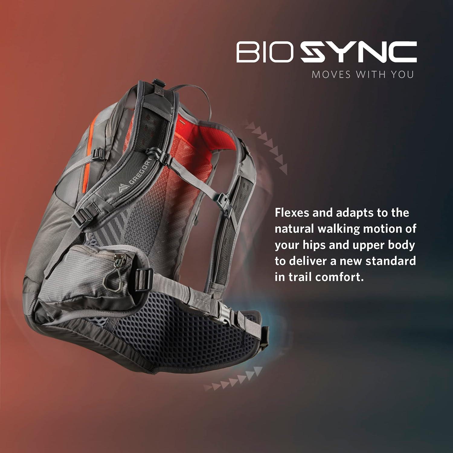 Maya 30L Women's Day Hiking Backpack, Ventilated Backpanel, Built-In Hydration Attachment for Water Bladder (Reservoir Not Included), One Size Fits All, Storm Blue