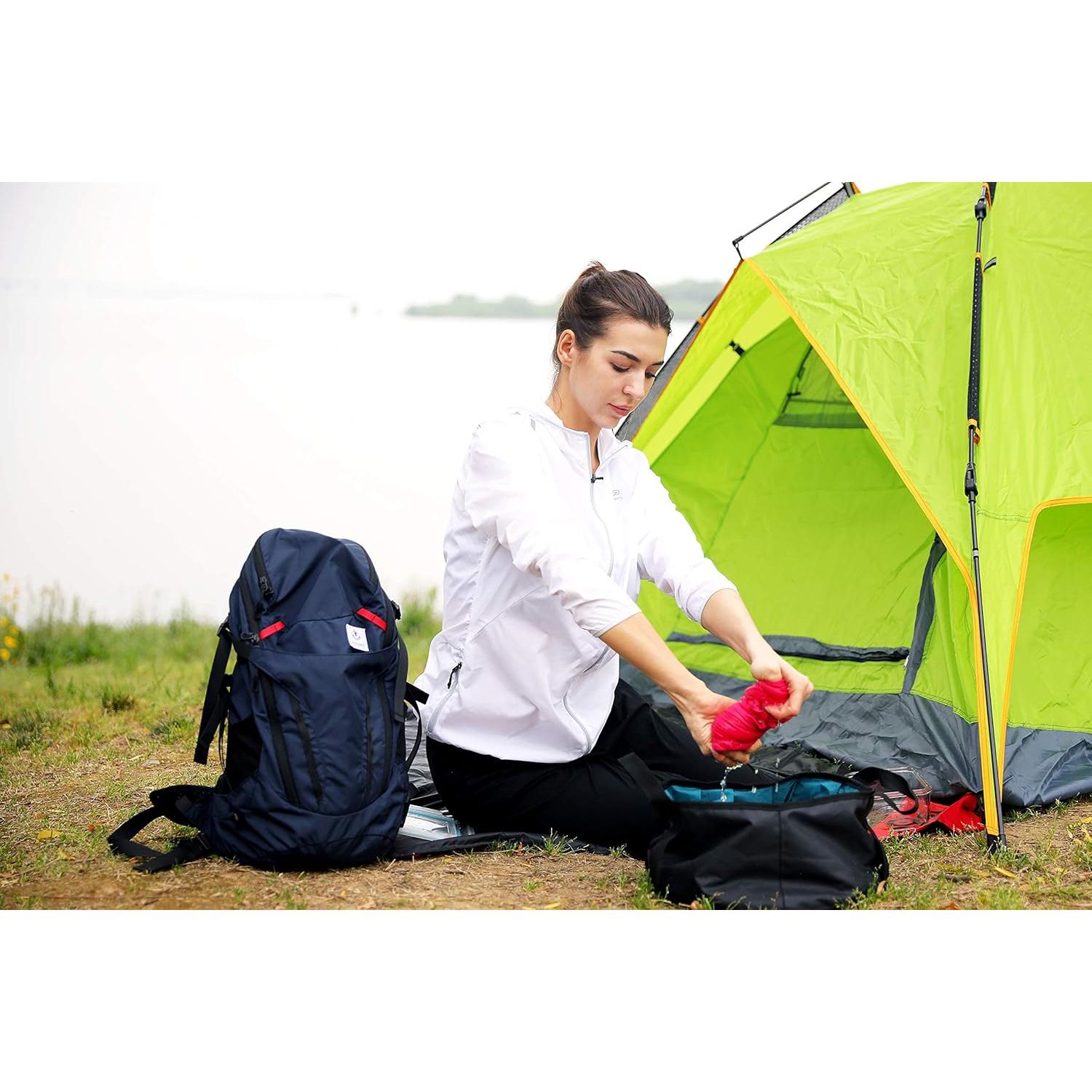 Mochila de Senderismo 4Monster 28L Plegable Resistente al Agua