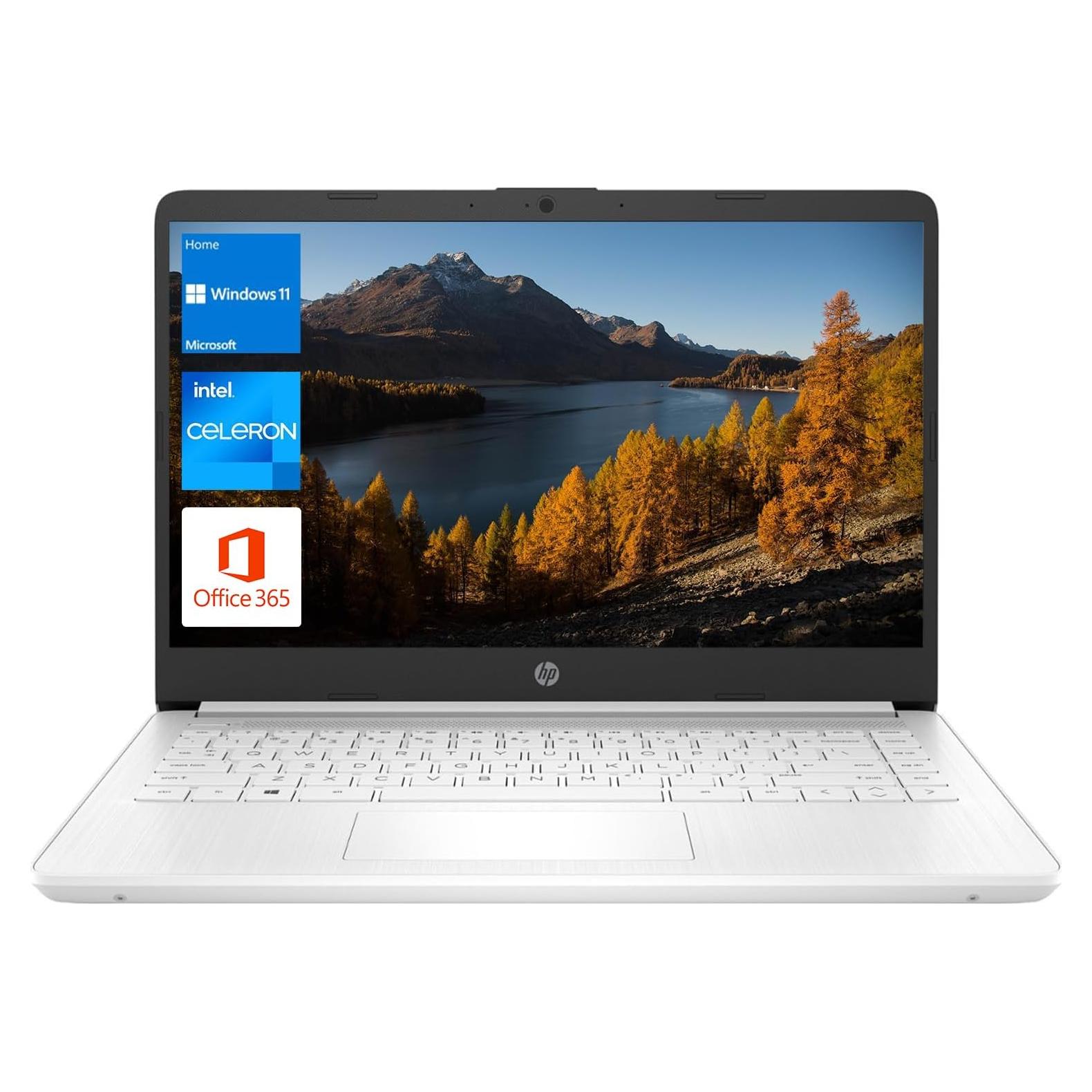Laptop HP 14" HD, Intel N4120, 16GB RAM, 64GB eMMC