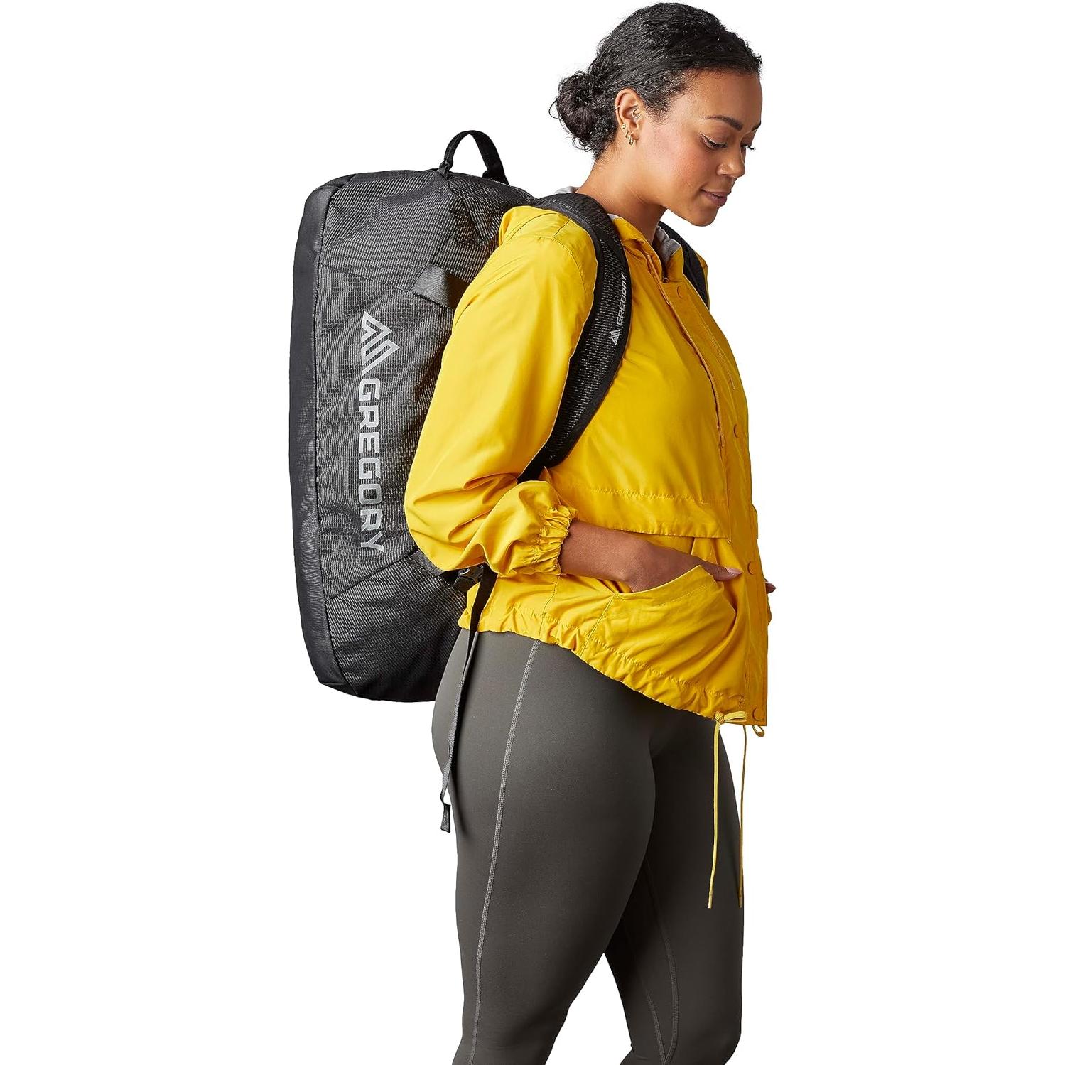 Bolsa de viaje Gregory Supply 65L plegable repelente agua azul