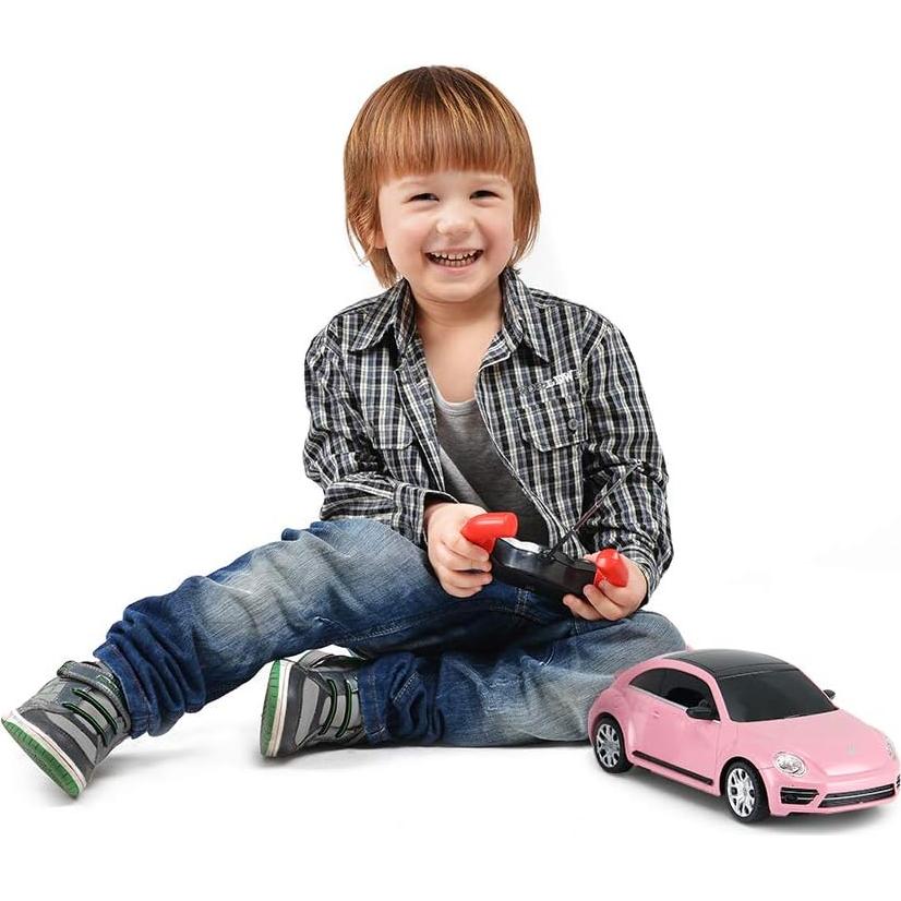 Coche RC RASTAR Beetle Rosa 1:24 para Niños