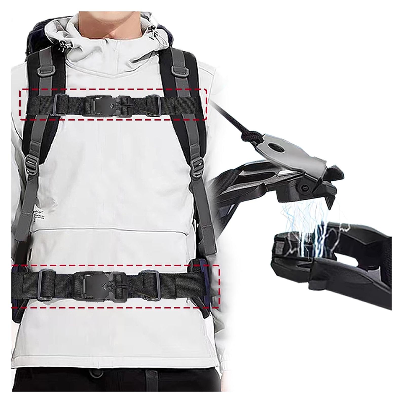 Correa de Pecho Magnética Fizzest Universal para Mochila